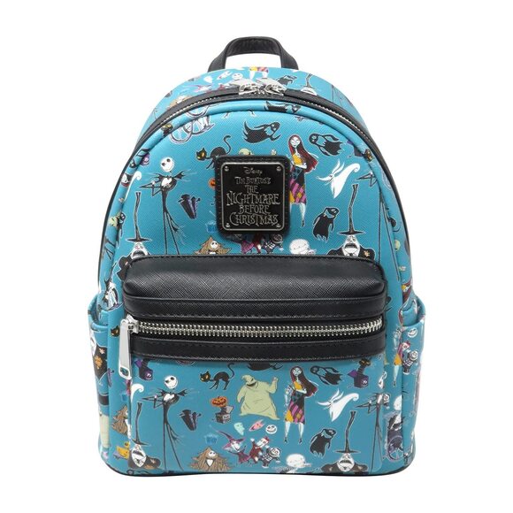 Lоungеflу Handbags - 8333 Disney The Nightmare Before Christmas Allover Print Double Strap